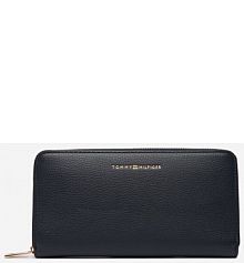 Portfel Tommy Hilfiger granatowy damski