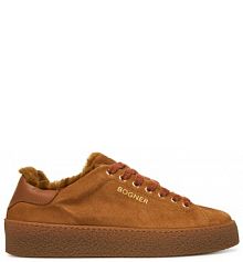 Sneakersy Bogner brązowe damskie
