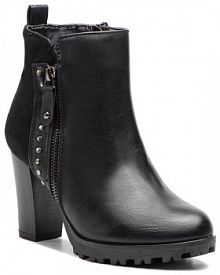 Botki na obcasie Jenny Fairy czarne