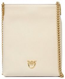 Torebka wieczorowa PINKO écru