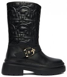 Botki Aigner czarne damskie