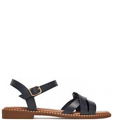 Sandały Lasocki granatowe damskie