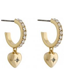 Kolczyki Coach złote