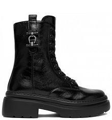 Botki Aigner czarne damskie