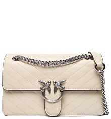 Torebka wieczorowa PINKO écru