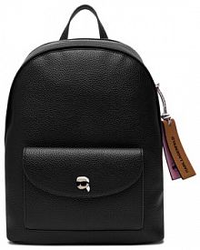 Plecak KARL LAGERFELD czarny damski