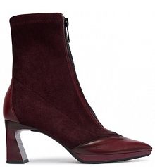 Botki na obcasie Hispanitas fioletowe