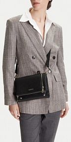 Torebka listonoszka Lasocki czarna