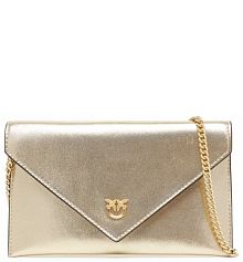 Torebka wieczorowa PINKO złota