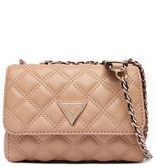 Torebka wieczorowa Guess beżowa