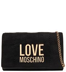 Torebka wieczorowa LOVE MOSCHINO czarna