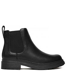 Botki Clarks czarne damskie