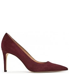 Szpilki Stuart Weitzman bordowy