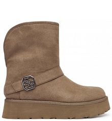 Śniegowce Guess brązowe damskie