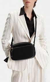 Torebka listonoszka Lasocki czarna