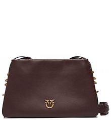 Torebka listonoszka PINKO brązowa