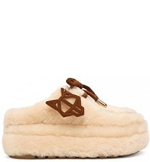 Kapcie Naked Wolfe écru damskie