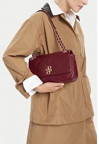 Torebka listonoszka Badura bordowy