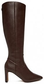 Klapki eleganckie Nine West brązowe