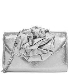 Torebka wieczorowa JENNY srebrna