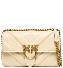 Torebka listonoszka PINKO écru