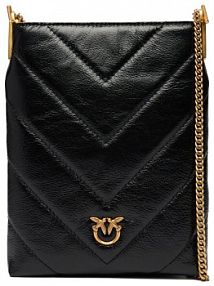 Torebka wieczorowa PINKO czarna