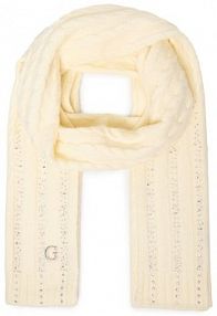 Szalik Guess biały damski