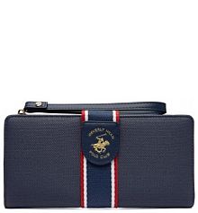 Portfel Beverly Hills Polo Club granatowy damski