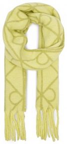 Szalik Calvin Klein zielony damski