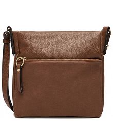 Torebka listonoszka Lasocki brązowa