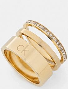 Pierścionek Calvin Klein  złoty 35000795D