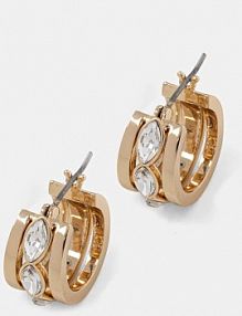 Kolczyki DKNY  złote 04G00837