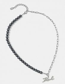 Naszyjnik Karl Lagerfeld  srebrny KLAYR02