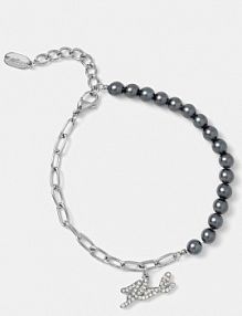 Bransoletka Karl Lagerfeld  srebrna KLAYR10