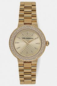 Zegarek Karl Lagerfeld  złoty damski R0553104501