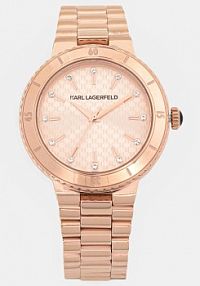 Zegarek Karl Lagerfeld  złoty damski R0553104503