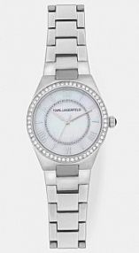 Zegarek Karl Lagerfeld  srebrny damski R0553105506