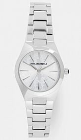 Zegarek Karl Lagerfeld  srebrny damski R0553105512