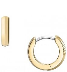 Kolczyki Fossil  złote JF04912710