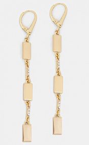 Kolczyki DKNY  złote 04G00879