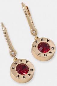 Kolczyki DKNY  złote 04G00869
