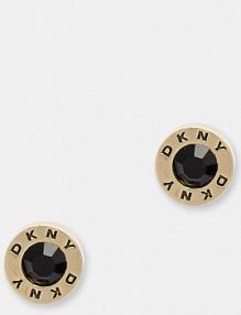 Kolczyki DKNY  złote 04G00870