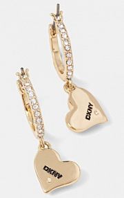 Kolczyki DKNY  złote 04G00887