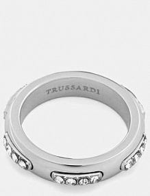 Pierścionek Trussardi  srebrny TJAYY130