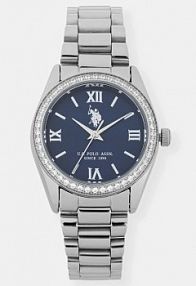 Zegarek U.S. Polo Assn.  srebrny damski USP8460BL