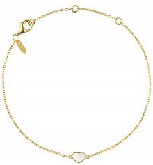 Bransoletka Design Letters  złota 90501022PEARL