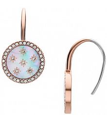 Kolczyki Fossil  złote JF04938791