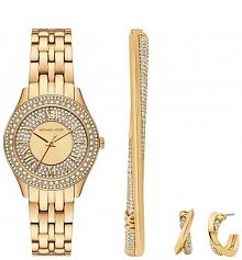 Zegarek Michael Kors  złoty damski MK4974SET