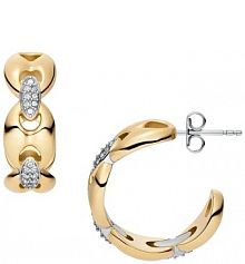 Kolczyki Fossil  złote JF04930998