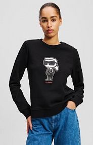 Bluza przez głowę Karl Lagerfeld  czarna A2W20071